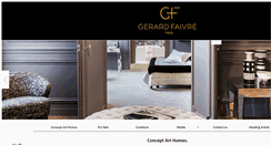 Desktop Screenshot of gerardfaivreparis.com